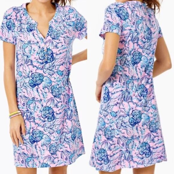 Lilly Pulitzer Short Sleeve Essie Dress - Picture 1 of 5